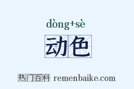 动色是什么意思的图片